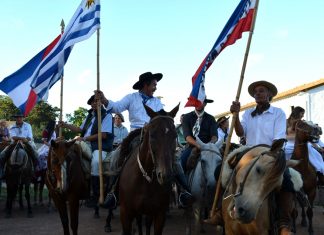 Homenaje al gaucho en Tacuarembó