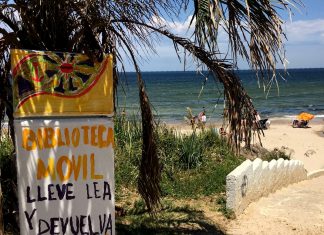 Bibliotecas en las playas